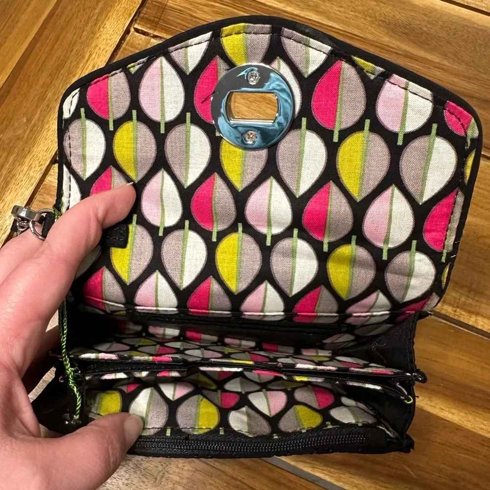 Vera Bradley Your Turn Smartphone Wristlet in Classic Black